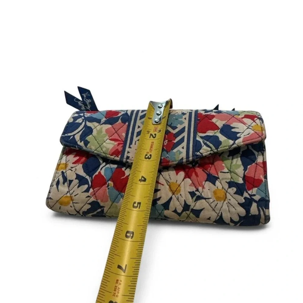 Vera Bradley Floral Wallet Womens OS Multicolor Quilted